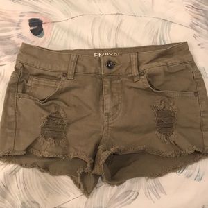 Army Green Shorts